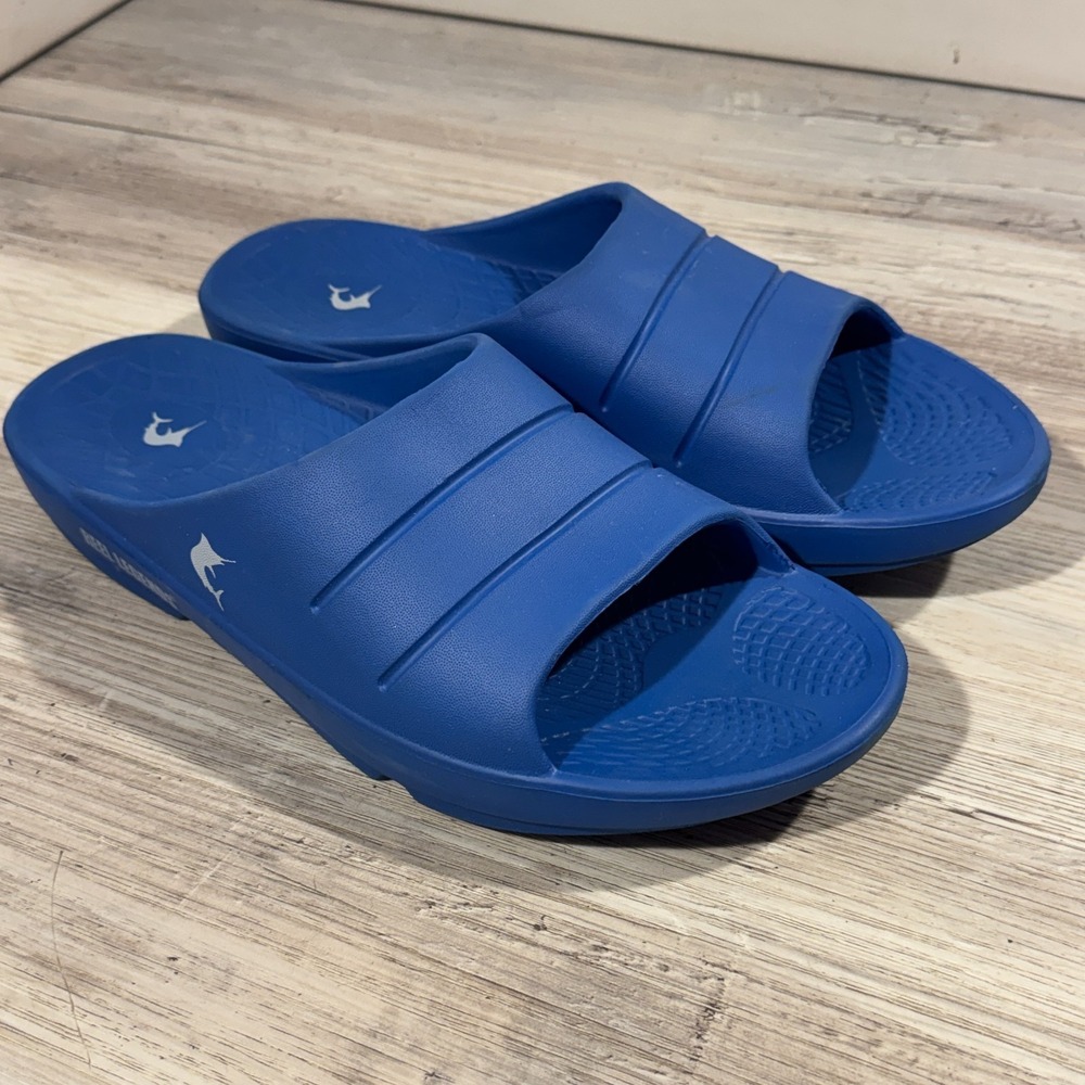 Men's REEL LEGENDS Rebound Sandals/Slides!‎ Mens Size 13 Blue